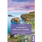   Cornwall & the Isles of Scilly útikönyv (Slow Travel) Bradt Guide, angol 2019 Cornwall útikönyv, Szilícium völgy útikönyv