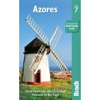  Azori-szigetek útikönyv, Azores útikönyv Bradt 2019 - angol Azori útikönyv