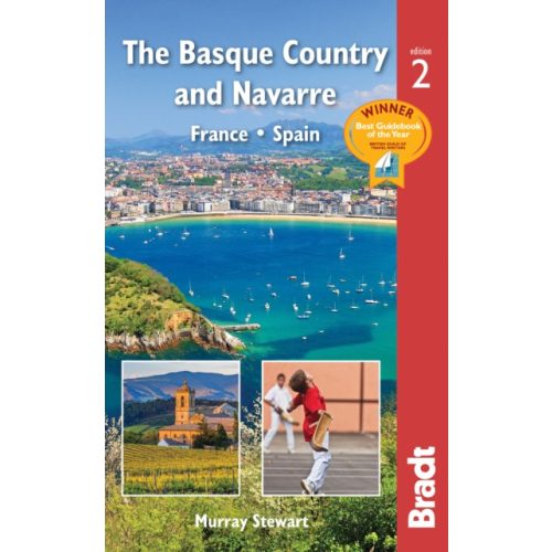 Bilbao útikönyv, Basque Country and Navarre : France * Spain útikönyv Bradt Guide, angol 2019