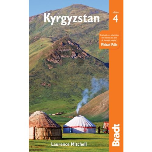 Kyrgyzstan útikönyv Bradt Guide, Kirgistan útikönyv, Kirgizisztán útikönyv angol 2019