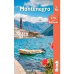 Montenegro útikönyv Bradt, angol 2022