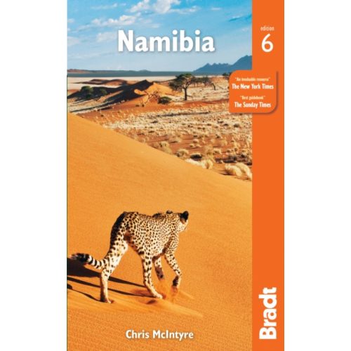 Namibia Namíbia útikönyv Bradt 2019 angol