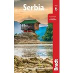 Szerbia útikönyv Serbia Bradt 2022 - angol