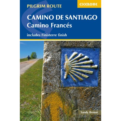 Camino de Santiago: Camino Frances Cicerone túrakalauz, útikönyv - angol 