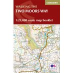   Two Moors Way Map Booklet Cicerone túrakalauz, útikönyv - angol 