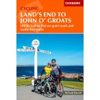   Cycling Land's End to John o' Groats Cicerone túrakalauz, útikönyv - angol 