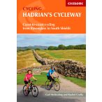   Hadrian's Cycleway Cicerone túrakalauz, útikönyv - angol 