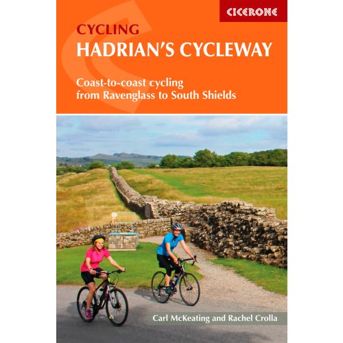 Hadrian's Cycleway Cicerone túrakalauz, útikönyv - angol 