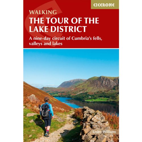 Walking the Tour of the Lake District Cicerone túrakalauz, útikönyv - angol 