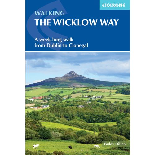 Walking the Wicklow Way Cicerone túrakalauz, útikönyv - angol 