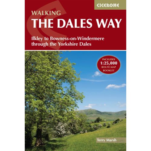 Walking the Dales Way Cicerone túrakalauz, útikönyv - angol 