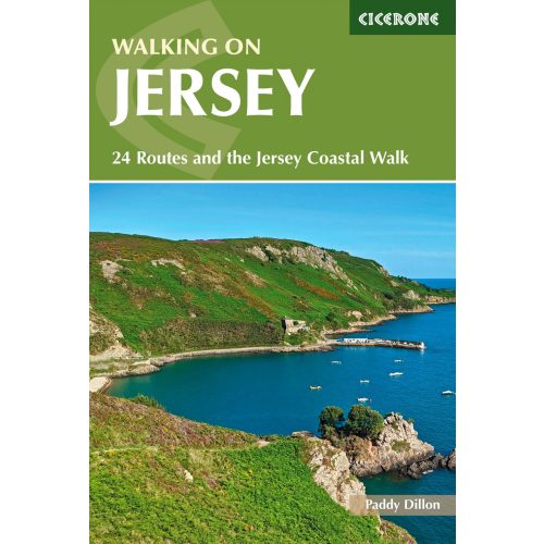 Walking on Jersey Cicerone túrakalauz, útikönyv - angol 