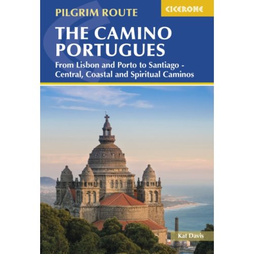 The Camino Portugues útikönyv Cicerone túrakalauz, útikönyv - angol - From Lisbon and Porto to Santiago - Central, Coastal and Spiritual Caminos