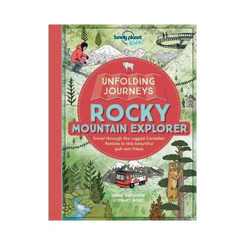 Unfolding Journeys Rocky Mountain Explorer Lonely Planet Guide angol