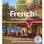   Lonely Planet francia szótár és CD French Phrasebook & Dictionary and Audio CD