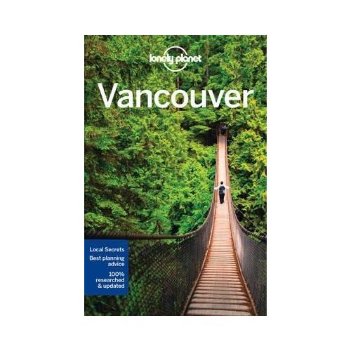 Vancouver útikönyv Lonely Planet Guide, Kanada 2017