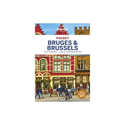 Brussels útikönyv Bruges & Brussels Pocket Lonely Planet útikönyv  Brüsszel útikönyv 2019 