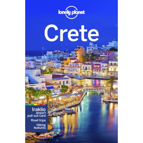 Kréta útikönyv angol Lonely Planet Crete 2020.