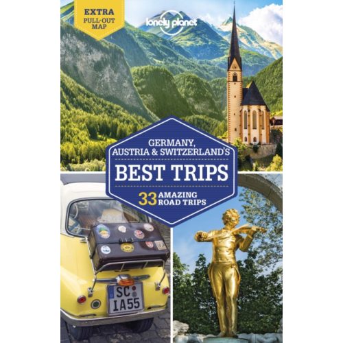 Lonely Planet útikönyv Germany, Austria & Switzerland's Best Trips angol Németország útikönyv 2020