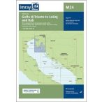   Imray Chart M24 : Golfo di Trieste to Losinj and Rab - Isztria hajózási térkép 2019