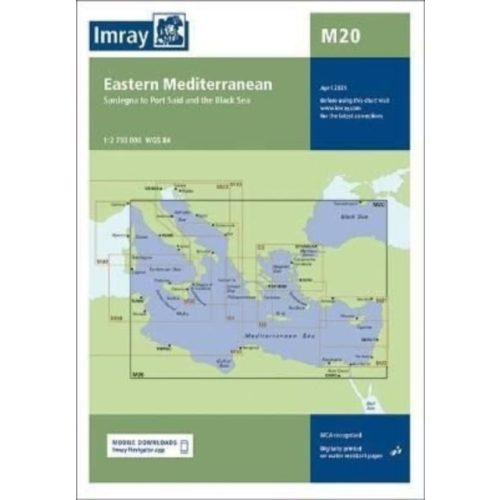 Imray Chart M20 : Eastern Mediterranean : M20