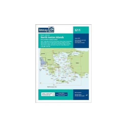 Imray Chart G11 : North Ionian Islands : 11