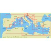 Imray Chart M26 : Split to Dubrovnik 2023.