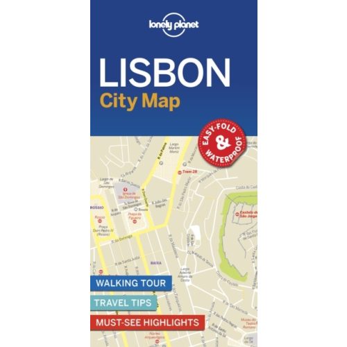 Lisszabon térkép Lonely Planet 