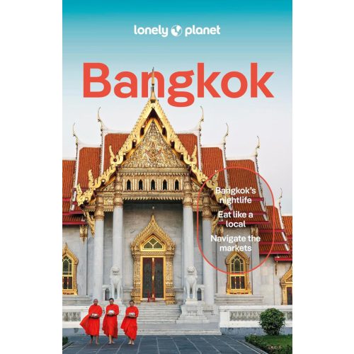 Bangkok útikönyv Lonely Planet angol 2024.