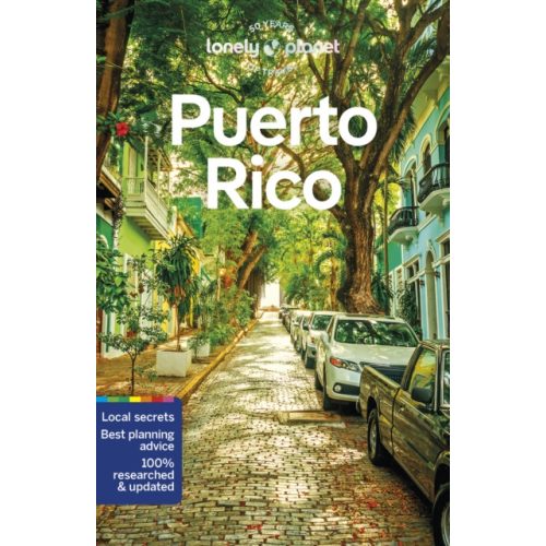 Lonely Planet útikönyv Puerto Rico 2023.