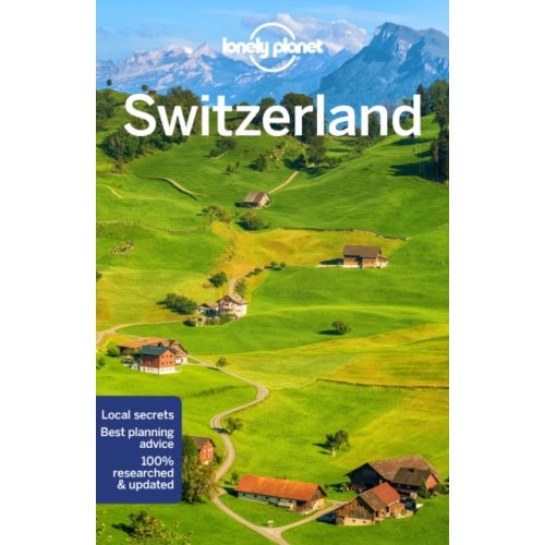 Switzerland útikönyv Lonely Planet Svájc útikönyv 2024