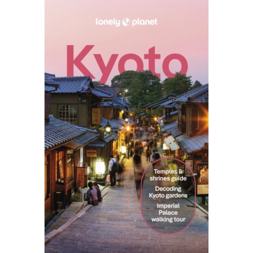 Kyoto útikönyv Lonely Planet angol 2024.