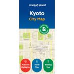 Kyoto térkép Lonely Planet Kyoto várostérkép 2024.
