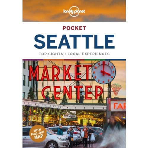 Seattle útikönyv Pocket Lonely Planet 2020 angol zsebkönyv