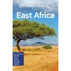   Africa útikönyv, East Africa Lonely Planet  Kelet-Afrika útikönyv angol 