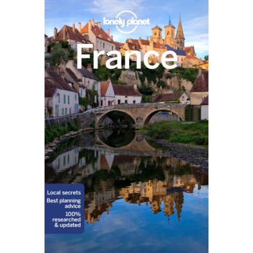 Franciaország útikönyv France Lonely Planet útikönyv angol