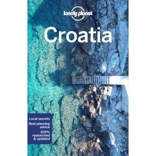 Croatia Lonely Planet Horvátország útikönyv - angol