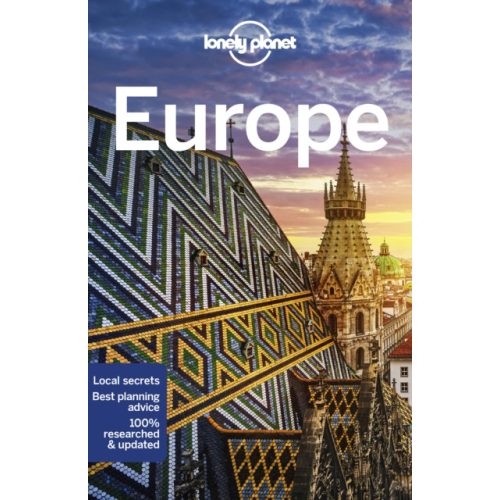 Európa útikönyv, Europe Lonely Planet Europe angol