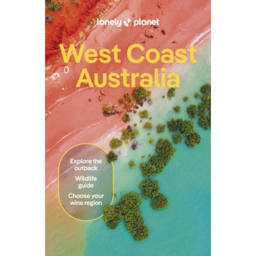 West Coast Australia útikönyv Lonely Planet Ausztrália útikönyv angol 2024.