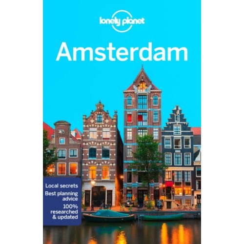 Amsterdam Lonely Planet útikönyv, Amszterdam útikönyv angol 2022