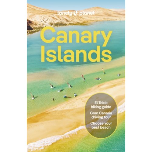 Kanári-szigetek útikönyv, Canary Islands Lonely Planet angol 2024.