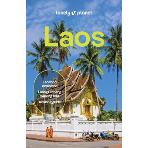 Laosz útikönyv Laos, Lonely Planet Laos  2025.