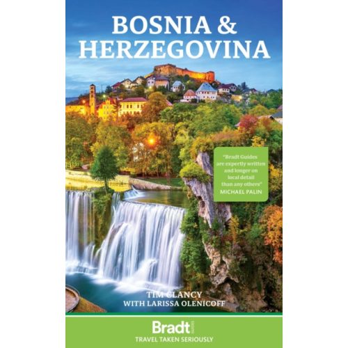 Bosznia útikönyv, Bosnia & Herzegovina Bradt - angol 2026.