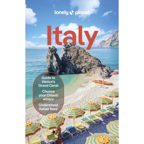Italy Lonely Planet, Olaszország útikönyv Lonely Planet Italy 2025.