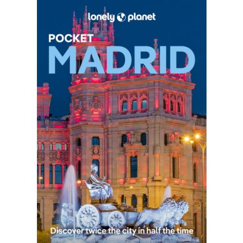 Madrid útikönyv Pocket Lonely Planet angol 2025.