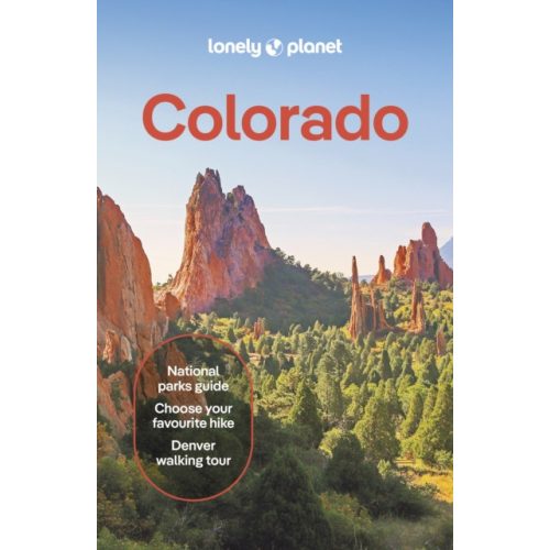 Colorado Lonely Planet Colorado útikönyv angol 2025.