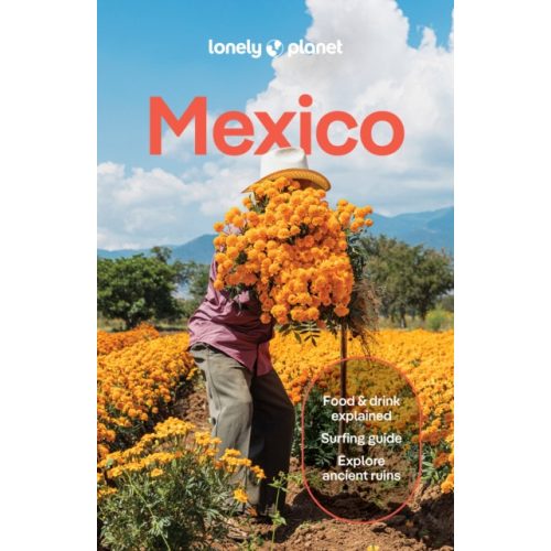 Mexico Lonely Planet Mexikó útikönyv angol 2025.