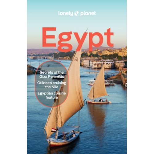 Egypt Lonely Planet Egyiptom útikönyv angol 2025.