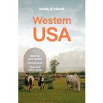   Western USA útikönyv Lonely Planet USA Western útikönyv angol 2026.