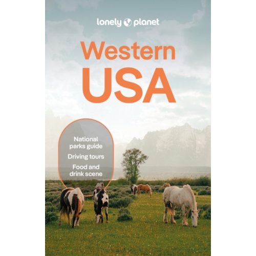 Western USA útikönyv Lonely Planet USA Western útikönyv angol 2026.